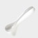 Porcelain sugar tower with a spoon on a wooden stand Bellatenero, 170 ml, white color