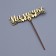 Topper wooden "mommy" Golden give beautifully 14.3x4.6 cm
