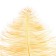 Feather for decor, length: from 45 to 60 cm, peach color