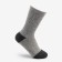 Women's socks from Mongolian wool, gray color, size 23 (34-36)