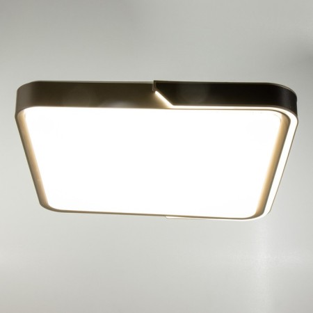 Moden Quadro chandelier LED 80W 3000-6000K Black-gold 50x50x8cm Bayerlux-1