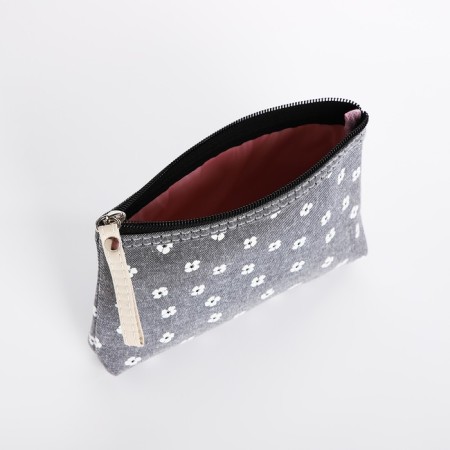 Lightning cosmetic bag, gray color-2