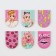 Magnetic bookmarks on the Steel Girl, 6 pcs