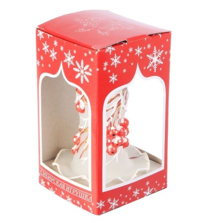 Christmas tree toy "mountain ash" mix, h-12 cm-6