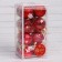 Set of balls plastic D-5 cm, 16 pcs "Festival" Red