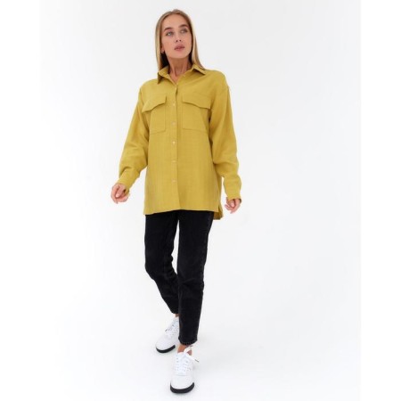 Women's shirt Mist p. 48-50, ocher-4