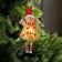 Christmas tree toy "Snowman", from batteries, glow warm white