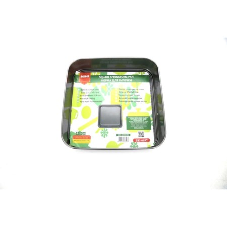 Baking form Bekker BK-6697, anti-stick coating, size 27x27x6.5 cm-2
