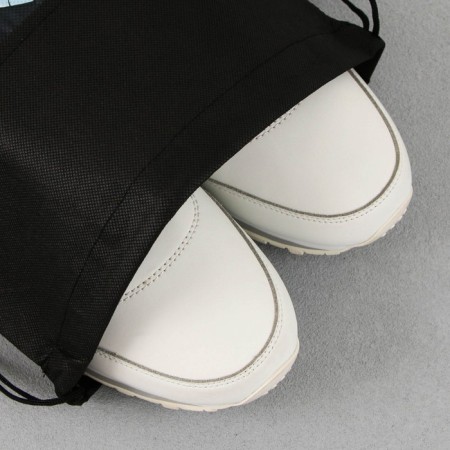 Danger shoe bag, non -packed canvas, size 30 x 40 cm-3