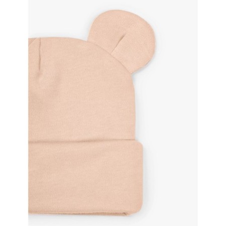 Children's cap Amarobaby Nature Essence Bear, size 40-42, beige color-2