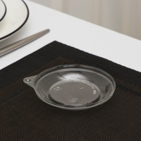 The one -time cover to the Crystal crem with 200 ml, d = 10 cm, the color is transparent-11
