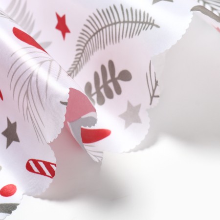 The tablecloth "New Year flowers" is 145x300 cm, 100% p/e-5