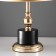 Louise table "Louise" 1x60W E27 Black 25x25x41cm