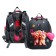 School backpack 38 x 30 x 16 cm, ergonomic back, stavia "york", gray