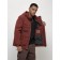 Sports male jacket, size 48, burgundy color