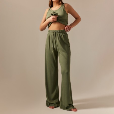 Women's home pants SL Home p. L, olive