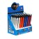 Gel pen, blue rod, erased ink case mix