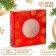 Gift box team with the window "Fulfillment of desires", 10 x 10 x 3 cm