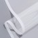 Glossy film transparent "strip", 58 cm x 10 m, white