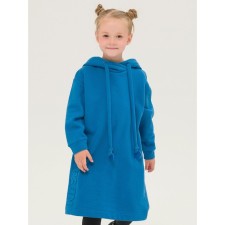 Dress for girls, height 98 cm, blue color