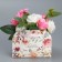 Carriage for flowers is folding "Beautiful", 17 × 13 × 7 cm
