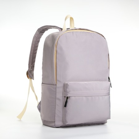 Youth backpack from lightning textiles, 2 pockets, gray color-2