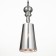Lamp Bayerlux "Jardin" E27 silver 15x15x47-147 cm