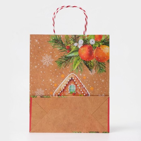 Gift Package "Gingerbread House" 26 x 32 x 12 cm-2