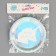 Paper plate "Happy birthday. Unicorn ", 6 pcs., Color silver