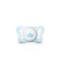Silicone orthodontic micro dummy, set 2 pcs., 0 to 2 months, for the prince