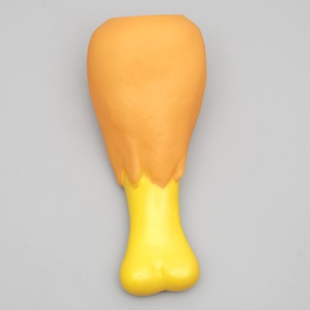 Brying toy "chicken grill" for dogs, 12.5 cm, mix of flowers-2