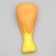 Brying toy "chicken grill" for dogs, 12.5 cm, mix of flowers