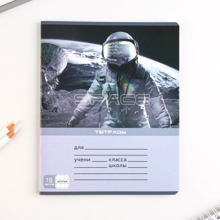 A notebook of 18 sheets A5, on the paper clip “September 1: Grey”, 5 types of mix, whiteness 96%.-12