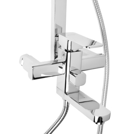 Bar with the Accoona A8394 mixer, single -leaf, with a tropical shower, chrome-3