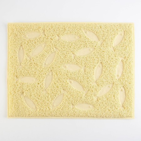 Universal rug for a bowl and a “fish” tray, 30x40 cm, beige-3