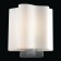 Sconces st. SL116.051.01. ONDE. 1x40 W, E14, 19x20 cm, silver color