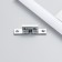LED 4000K 5.5W 500lm RA80 IP44 Silver 50x4x11.5 cm