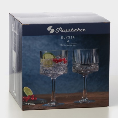 Elysia glass glasses set, 500 ml, 4 pcs-6