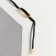 Bracelet Leather "Shaman" Plave, black color in pink gold, 35.5 cm