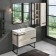 Square COMFORTY SHAECTION "DUSSELORF-35", Oak Smoky