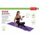 Bradex SF yoga block 0732, 23 x 15 x 7.5 cm, 130 gr., Purple color