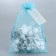 Boat Gift Organza Blue “Wave”, with a nameplate 16 x 24 cm +/- 1.5 cm