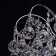 Chaler "Pearls" 6x60W E14 Chrome