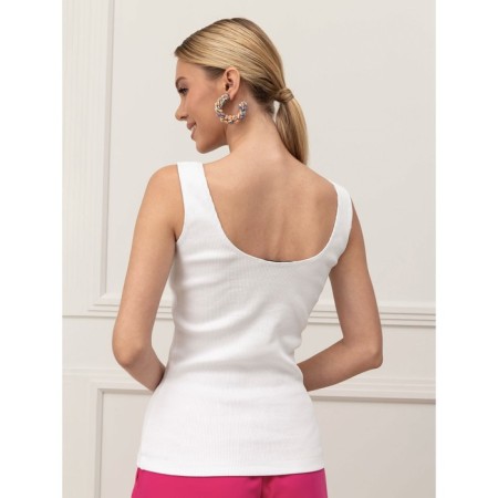 Female T -shirt Eliseeva Olesya, size 44, white color-1