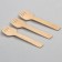 Wooden forks, 11 cm, 12 pcs