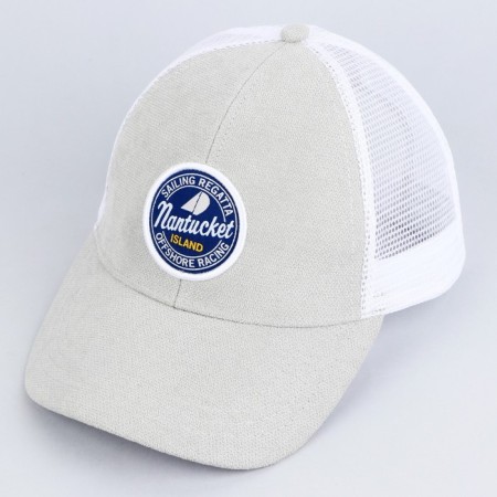Women's cap with a mesh "Sail", river 56-2