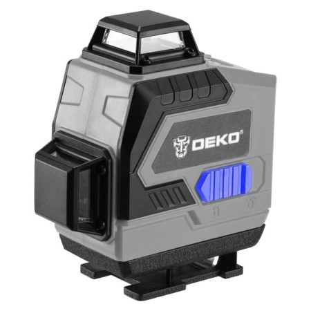 The level of DEKO DKLLL16, 16 rays, self -leveling, case, tripod 1.2 m, 20 m, ± 0.3 mm/m/m