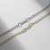 Kuulons "Uzolnutinok", best friends, silver-gold color, 45 cm