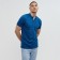 T-shirt (Polo) Male Minaku Regular Fit: Blue color, river 52