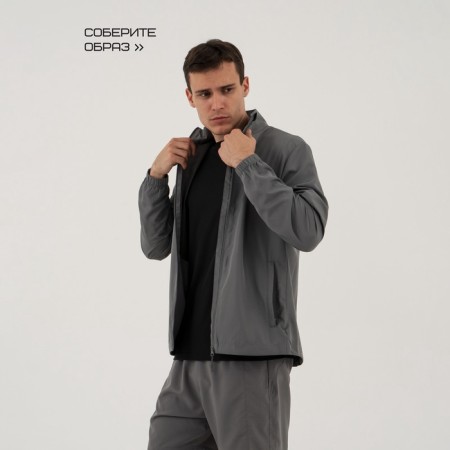 Male T -shirt, basic, size S (46), black color-8
